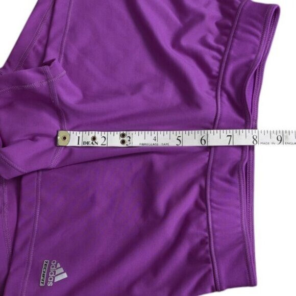 Adidas Booty Shorts Athletic Volleyball Workout Purple Size Medium - Picture 7 of 8